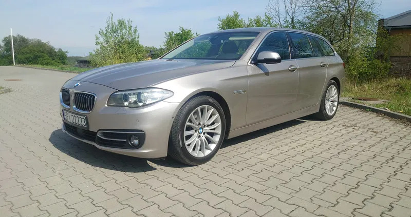 śląskie BMW Seria 5 cena 69999 przebieg: 169900, rok produkcji 2016 z Człopa